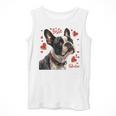 Boston Terrier Is My Valentine Cute Pet Dog Owner Valentine Men Tank Top, funny design