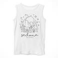 Cool Vintage Cactus Sedona Arizona Camping Souvenir Men Tank Top, funny design