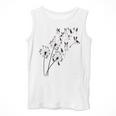 Dandelion Boston Terrier Flower Floral Bostie Tree Men Tank Top, funny design