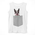 Dog In Your Pocket Boston Terrier For Men Women Girls Kids Men Tank Top, funny design