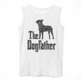 The Dogfather Boston Terrier Dog Funny Dog Gift T-Shirt For Men Women Girls Kids Men Tank Top, funny design