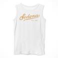 Retro Sedona Script Vintage Throwback Kids Men Tank Top, funny design