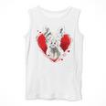 Valentine's Day Boston Terrier Dog Men Tank Top, funny design