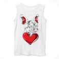 Valentine's Day Boston Terrier Dog Vector Men Tank Top, funny design