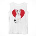 Valentine's Day Boston Terrier Lover Men Tank Top, funny design