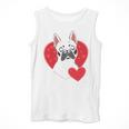 Valentine's Day Boston Terrier Men Tank Top, funny design