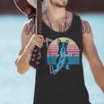 Boston Terrier Dad Retro Men Tank Top, Boston Terrier Dad Tank Tops, gift for family, gift for coworker