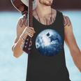 Boston Terrier Dog Moon Dog Mom Dad Women Men Dog Lovers Men Tank Top, Boston Terrier Mom Tank Tops, Boston Terrier Dad Tank Tops, gift for family, gift for coworker