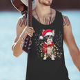Boston Terrier Dog Ugly Christmas Dog Xmas For Men Women Kids Men Tank Top, Boston Terrier Christmas Tank Tops, gift for family, gift for coworker