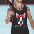 Boston Terrier Mom Bostie Women Girls Men Tank Top, Boston Terrier Mom Tank Tops, gift for family, gift for coworker