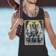 Boston Terrier Tarot Card Dog Men Tank Top, Boston Terrier Tarot Tank Tops, gift for family, gift for coworker