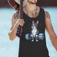 Boston Terrier Weightlifting Deadlift Men Fitness Gym Men Tank Top, Boston Terrier Gym Tank Tops, gift for family, gift for coworker
