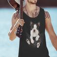 Dog Lovers Boston Terrier In Pocket Dog Face For Men Women Kids Men Tank Top, gift for family, gift for coworker