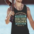 Social Studies Teacher Appreciation Men Women Men Tank Top, gift for family, gift for coworker