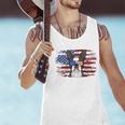 Boston Terrier Dad American Flag 4th Of July Dog Fathers Day Men Tank Top, American Boston Terrier Tank Tops, Boston Terrier Dad Tank Tops, Boston Terrier 4th Of July Tank Tops, gift for family, gift for coworker