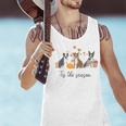 Boston Terrier Fall Pumpkin Tis The Season Autumn Women Men Tank Top, gift for family, gift for coworker