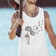 Boston Terrier Flower Fly Dandelion Dog Lover Dog Dad Men Tank Top, Boston Terrier Dad Tank Tops, gift for family, gift for coworker