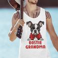 Boston Terrier Grandma Dog Lovers Puppy Bostie Owner Men Tank Top, gift for family, gift for coworker