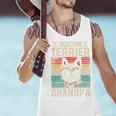 Boston Terrier Grandpa Dog Lover Father's Day Premium Men Tank Top, gift for family, gift for coworker