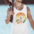 Boston Terrier Guitar Retro Men Tank Top, gift for family, gift for coworker