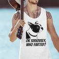 Boston Terrier Shirt Ok Seriously Who Farted Men Tank Top, gift for family, gift for coworker