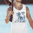 Boston Terrier UFO Cowboy Dog Dog Mom Dog Dad Alien Dog Men Tank Top, Boston Terrier Mom Tank Tops, Boston Terrier Dad Tank Tops, gift for family, gift for coworker