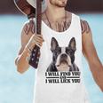 Boston Terrier Will Find And Lick You Bostie Mom Men Tank Top, Boston Terrier Mom Tank Tops, gift for family, gift for coworker