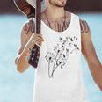 Dandelion Boston Terrier Flower Floral Bostie Tree Men Tank Top, gift for family, gift for coworker