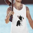 Love NOPE Boston Terrier Dog Lover Men Tank Top, gift for family, gift for coworker