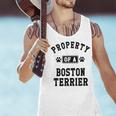 Property Of Boston Terrier Boston Terrier Shirt Men Tank Top, gift for family, gift for coworker