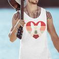 Retro Heart Boston Terrier Dog Vintage Valentine Men Tank Top, gift for family, gift for coworker