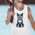 USA Flag Boston Terrier Best Dog Mom Ever 2025 Men Tank Top, Boston Terrier Mom Tank Tops, gift for family, gift for coworker