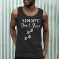 Adopt Animals Don't Shop For Them Men Tank Top, novelty gifts, funny gifts