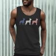 Boston Terrier 4th Of July Dog Patriotic USA Flag Man Woman Men Tank Top, novelty gifts, funny gifts
