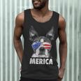 Boston Terrier 4th Of July Merica Men Women USA Flag Vintage Men Tank Top, novelty gifts, funny gifts