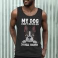 Boston Terrier American Gentleman Dog Lover I'm Well Trained Men Tank Top, novelty gifts, funny gifts