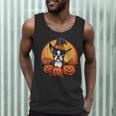 Boston Terrier Bostie Dog Breed Pet Halloween Pumpkins Men Tank Top, novelty gifts, funny gifts