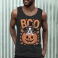 Boston Terrier Costume On Pumpkin Halloween Boston Terrier Men Tank Top, novelty gifts, funny gifts