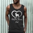 Boston Terrier Dad Cute Boston Terrier Silhouette Heart Men Tank Top, novelty gifts, funny gifts