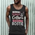 Boston Terrier Dog Bostie Halloween Costume Dog For Kids Men Tank Top, novelty gifts, funny gifts