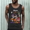 Boston Terrier Dog Christmas Happy Hallothankmas Halloween For Men Women Kids Men Tank Top, novelty gifts, funny gifts