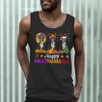 Boston Terrier Dog Halloween Christmas Hallothanksmas Men Women Kids Men Tank Top, novelty gifts, funny gifts