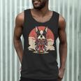 Boston Terrier Dog Japanese Style Samurai Dogs Men Tank Top, novelty gifts, funny gifts