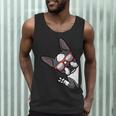 Boston Terrier Dog From Side Boston Bull Men Tank Top, novelty gifts, funny gifts