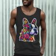 Boston Terrier Floral Vintage Dog Mom Distressed Men Women Kids Men Tank Top, novelty gifts, funny gifts
