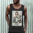 The Boston Terrier Mom Skeleton Spooky Season Halloween Men Tank Top, novelty gifts, funny gifts