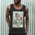 Boston Terrier Mom Skeleton Tarot Card Witch Vibes Dog Mom Men Tank Top, novelty gifts, funny gifts