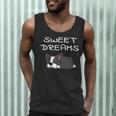 Boston Terrier Puppy Sweet Dreams Pajama For Bedtime Men Tank Top, novelty gifts, funny gifts