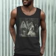 Boston Terrier Selfie With Ghosts Halloween Dog Lover Men Tank Top, novelty gifts, funny gifts