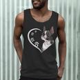 Boston Terrier Shirts For Women Girls Kids Heart Cute Men Tank Top, novelty gifts, funny gifts
